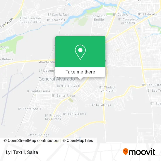 Lyl Textil map