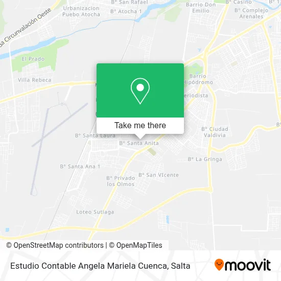 Estudio Contable Angela Mariela Cuenca map