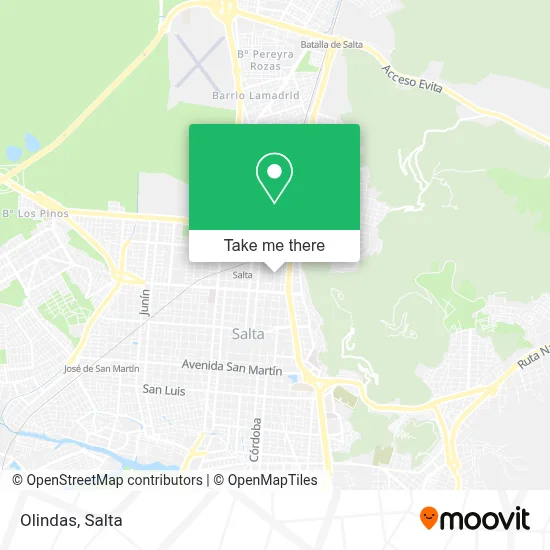 Olindas map