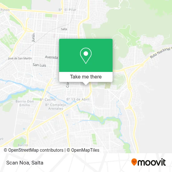 Scan Noa map