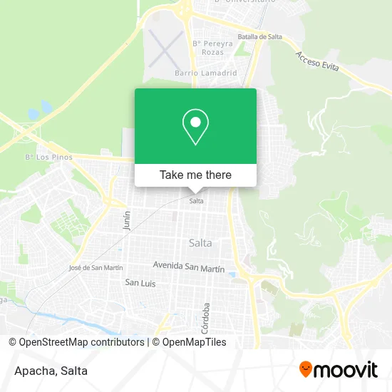 Apacha map