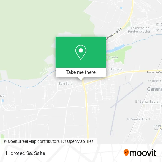 Hidrotec Sa map