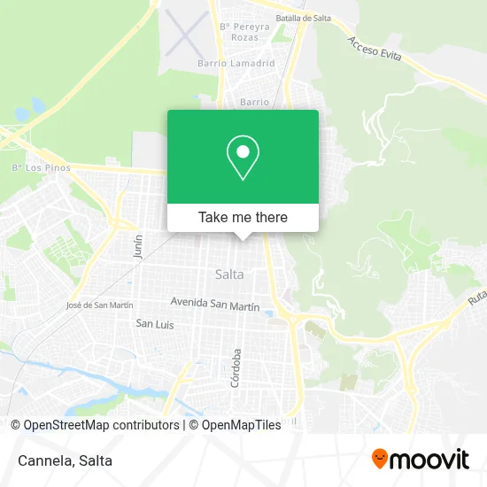 Cannela map