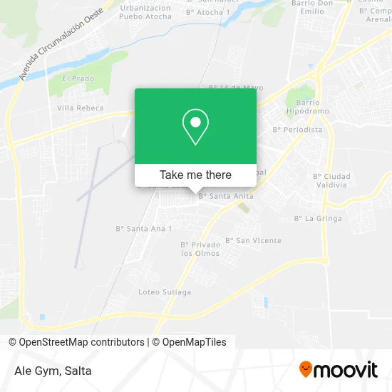 Ale Gym map