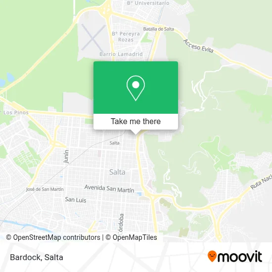 Bardock map