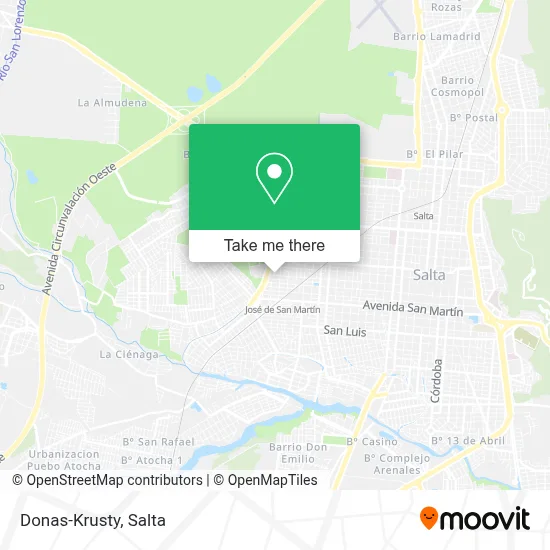Donas-Krusty map