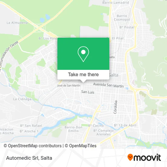Automedic Srl map