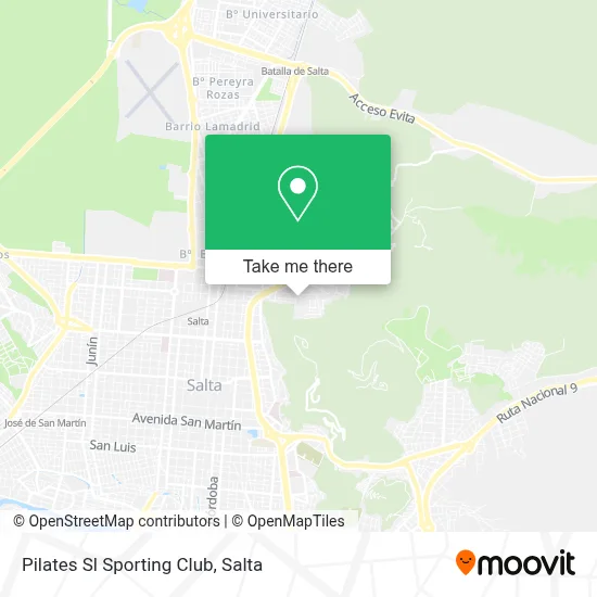 Pilates Sl Sporting Club map