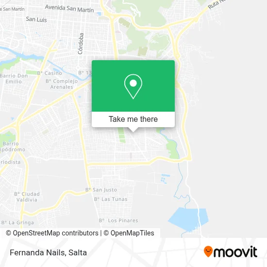 Fernanda Nails map
