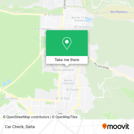 Car Check map