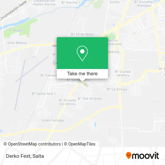 Derko Fest map
