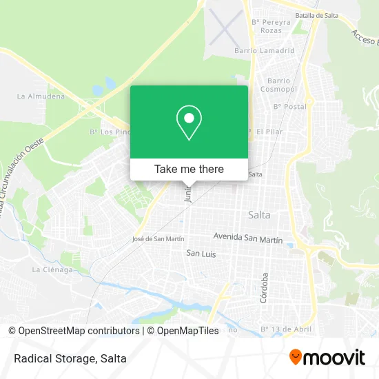 Radical Storage map