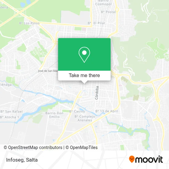 Infoseg map