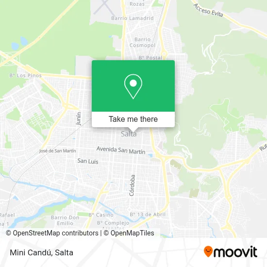 Mini Candú map