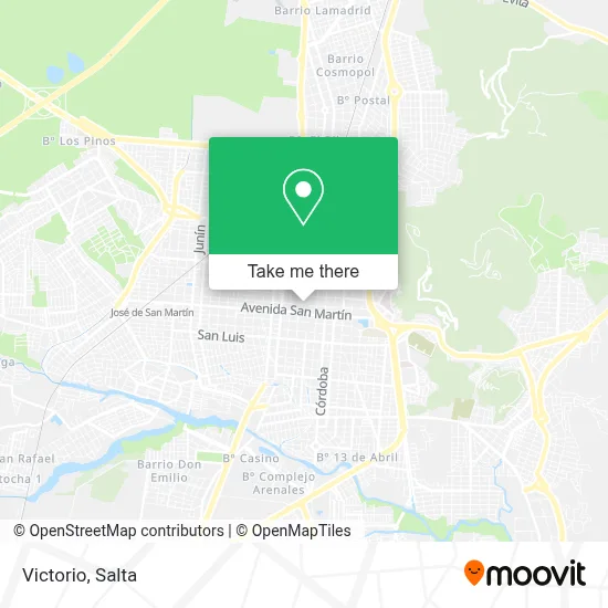 Victorio map