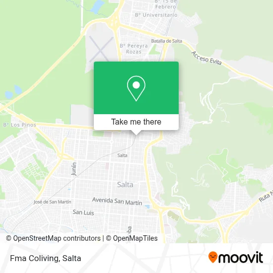 Fma Coliving map