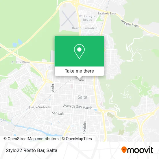 Stylo22 Resto Bar map