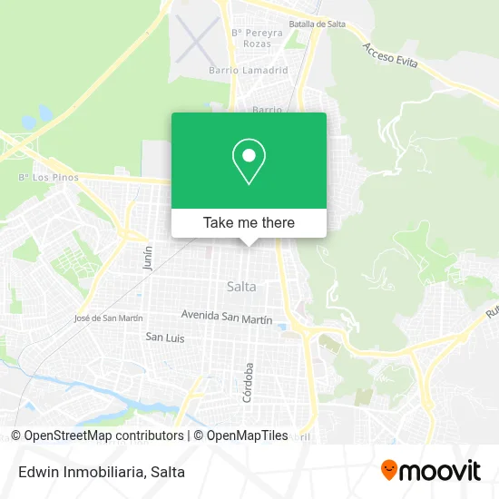 Edwin Inmobiliaria map
