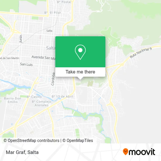 Mar Graf map