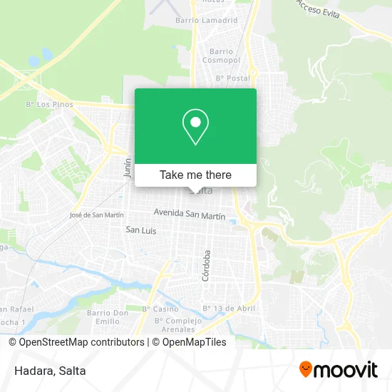 Hadara map
