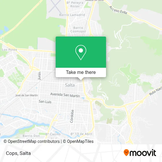 Cops map