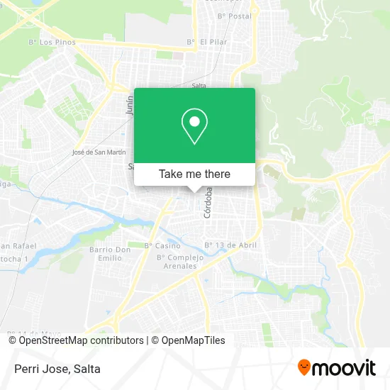 Perri Jose map