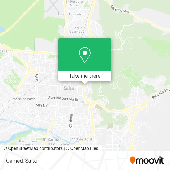 Camed map