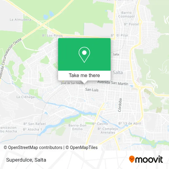 Superdulce map