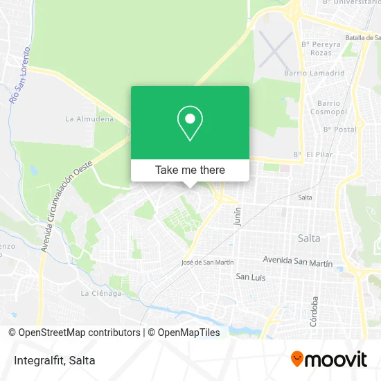 Integralfit map