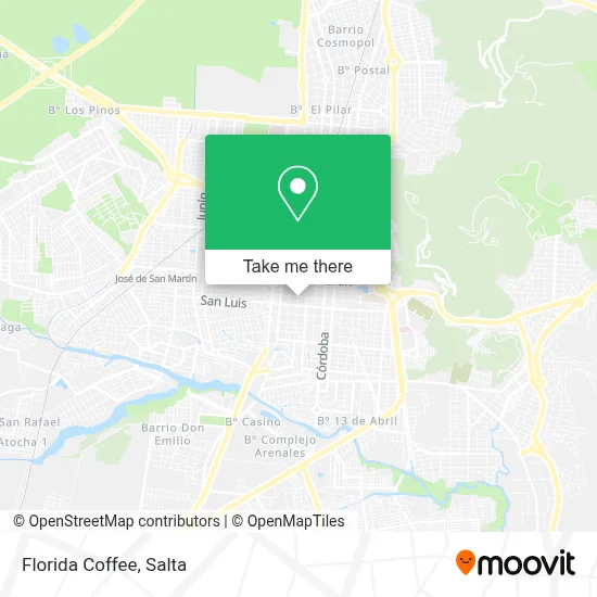 Florida Coffee map