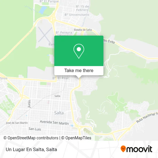 Un Lugar En Salta map