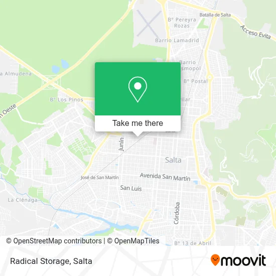 Radical Storage map