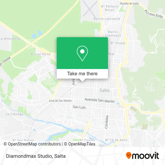 Diamondmax Studio map