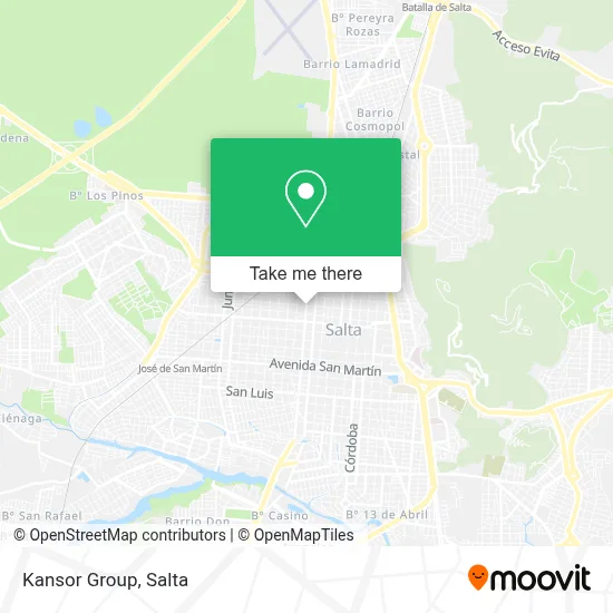 Kansor Group map