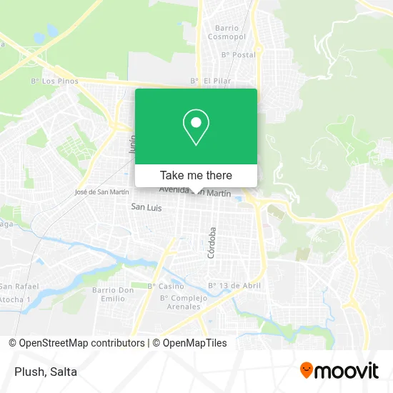 Peluche map