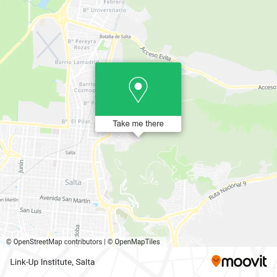 Link-Up Institute map
