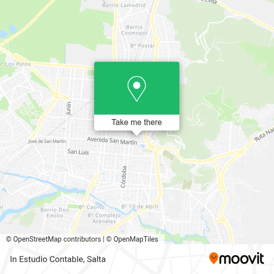 In Estudio Contable map