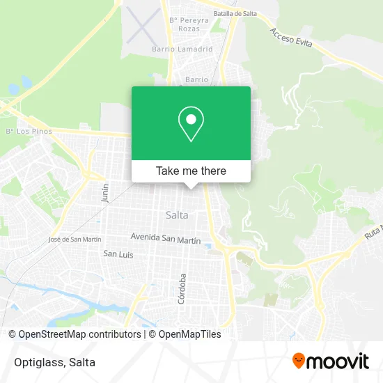 Optiglass map