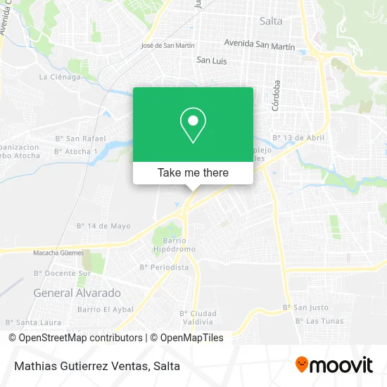 Mathias Gutierrez Ventas map