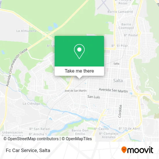 Fc Car Service map