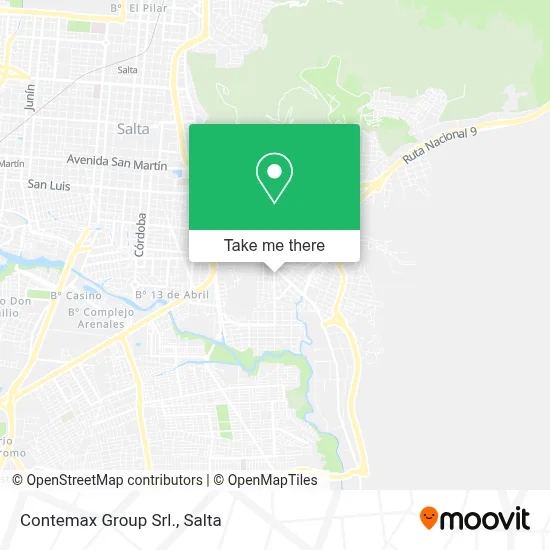 Contemax Group Srl. map