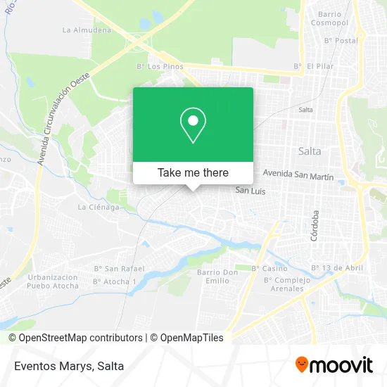 Eventos Marys map