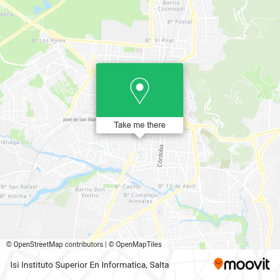 Isi Instituto Superior En Informatica map