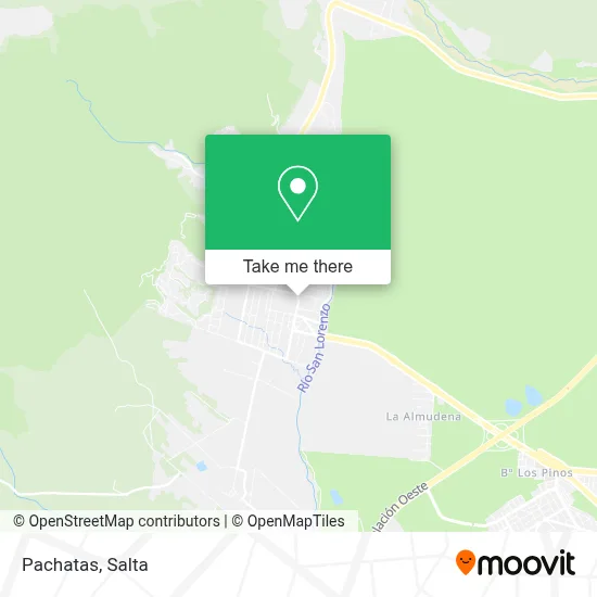 Pachatas map