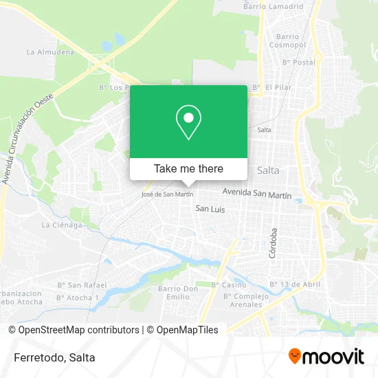 Ferretodo map