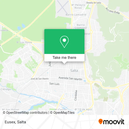 Eusex map