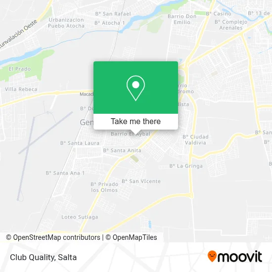 Club Quality map