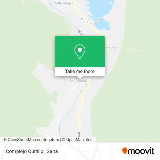 Complejo Quitilipi map
