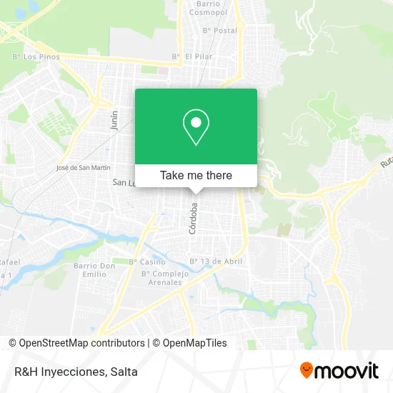 R&H Inyecciones map