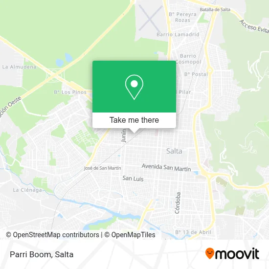 Parri Boom map